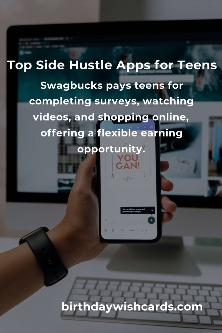 Best Side Hustle Apps for Teens: Earn Money Effortlessly