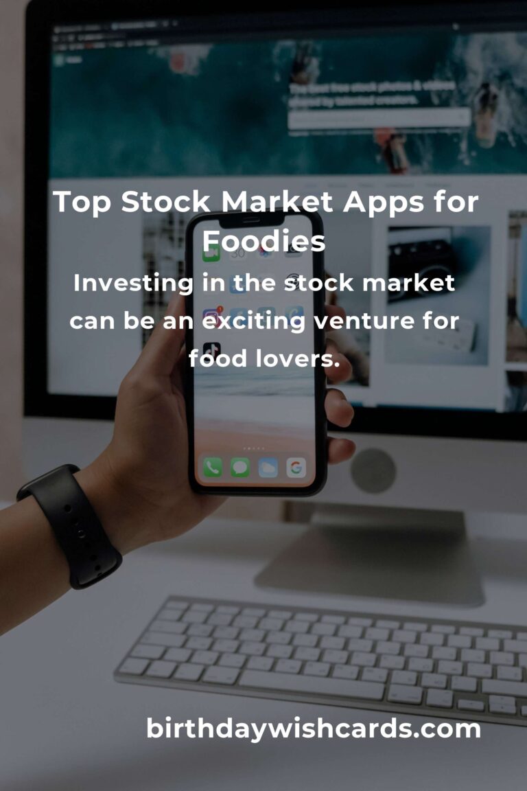 Best Stock Market Apps for Food Lovers in 2023