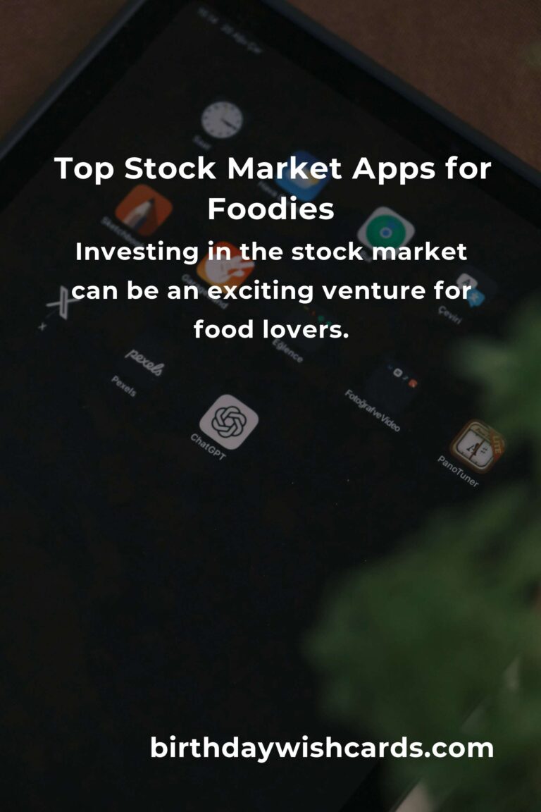 Best Stock Market Apps for Food Lovers in 2023