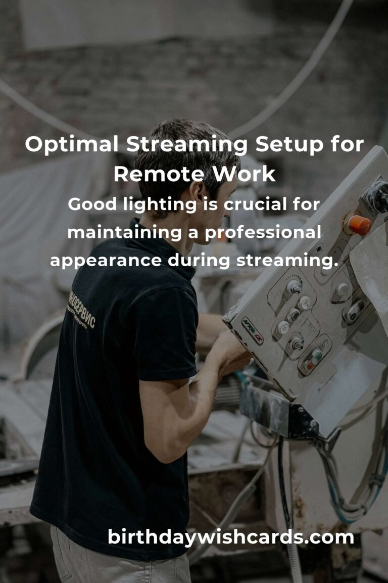 Best Streaming Setup for Remote Workers in 2025