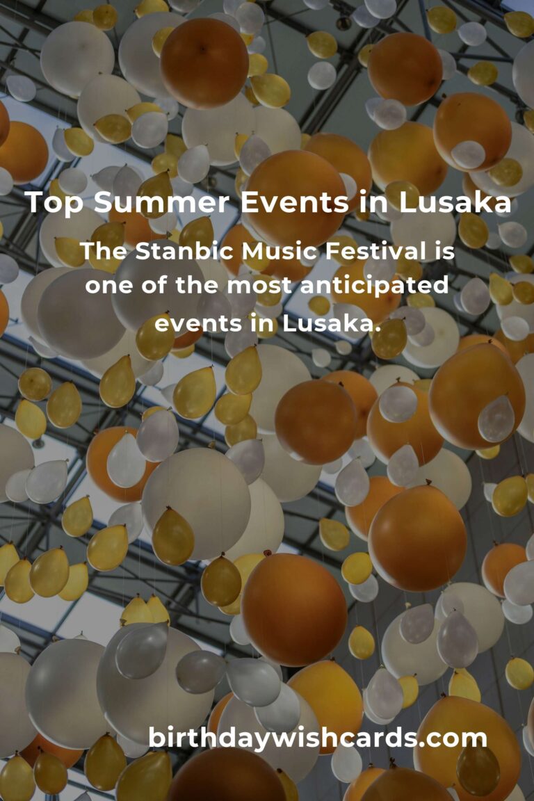 Best Summer Events in Lusaka for College Students