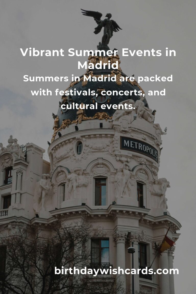Best Summer Events in Madrid for Digital Nomads: A Vibrant Guide