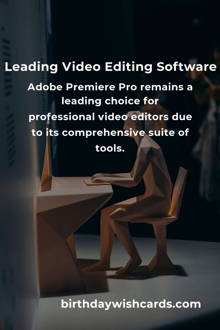 Best Video Editing Software for Professionals in 2025