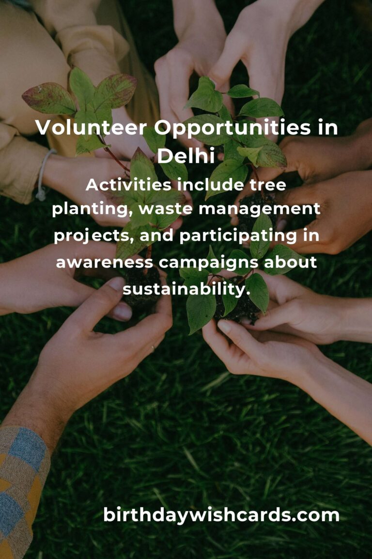 Best Volunteer Opportunities for Empty Nesters in Delhi