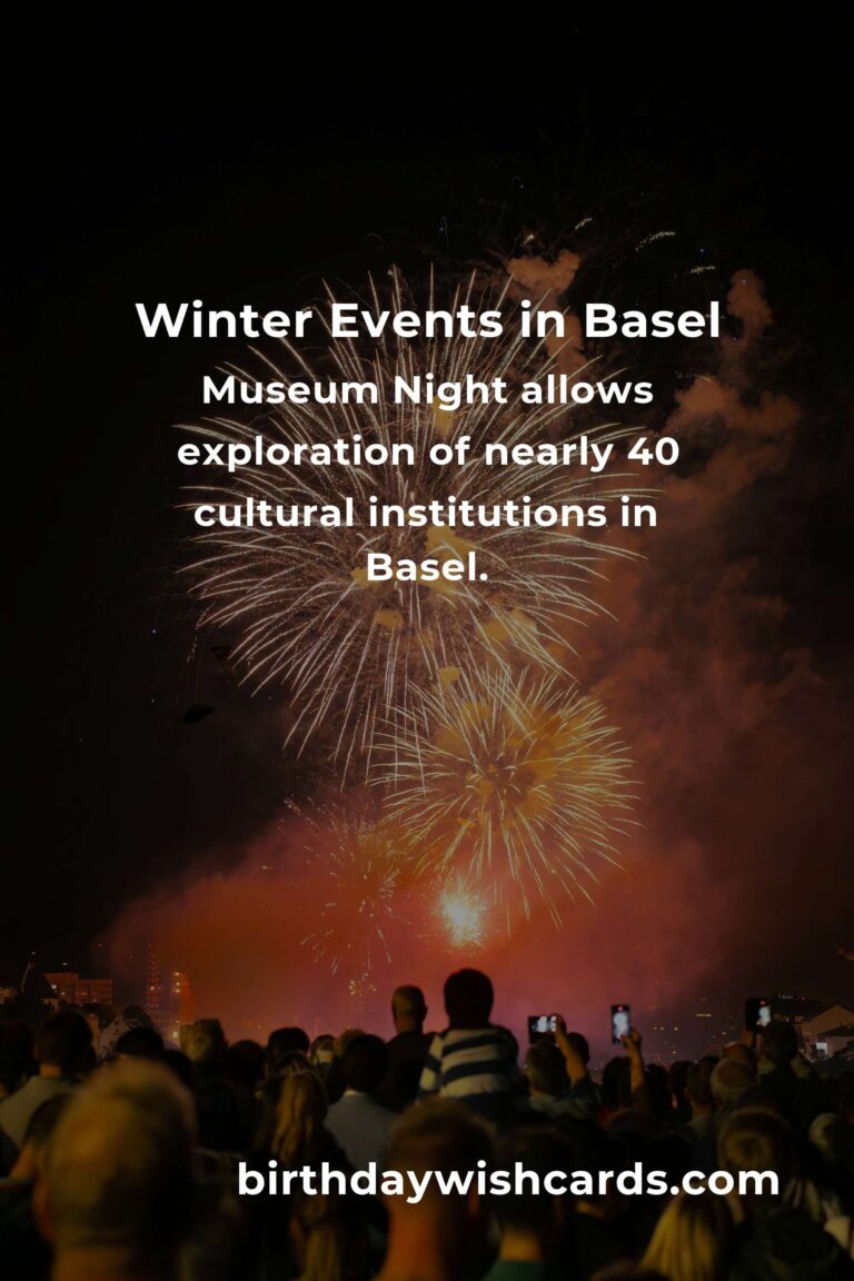 Best Winter Events in Basel for Retirees