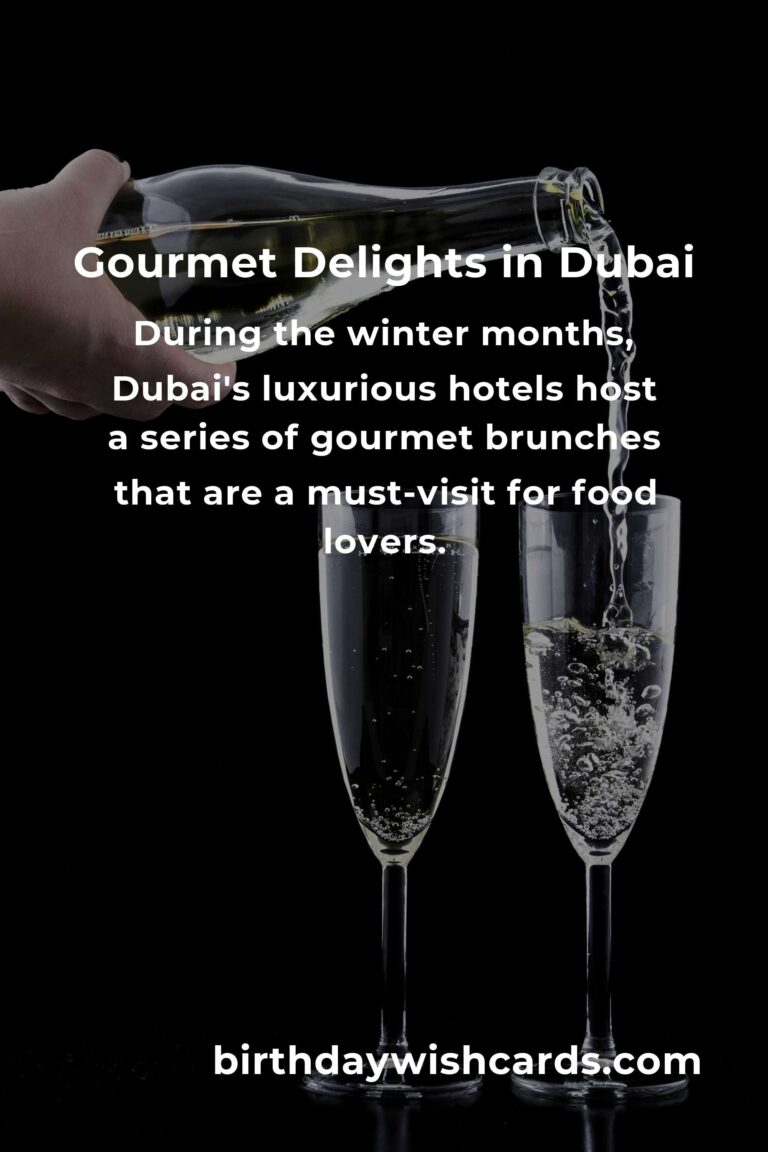 Best Winter Events in Dubai for Food Lovers