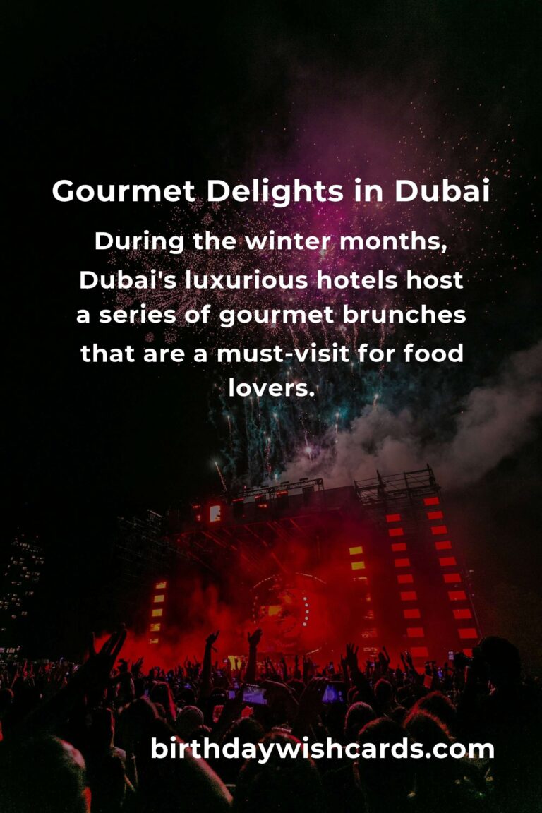 Best Winter Events in Dubai for Food Lovers