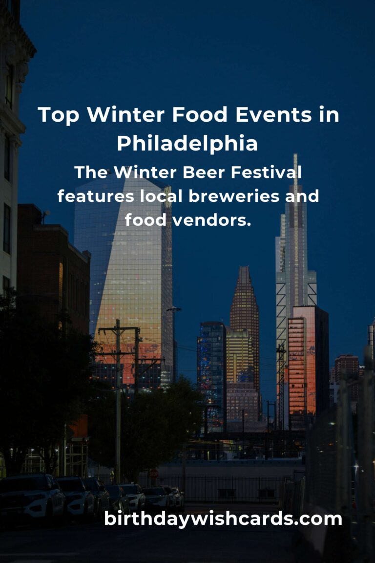 Best Winter Events in Philadelphia for Food Lovers