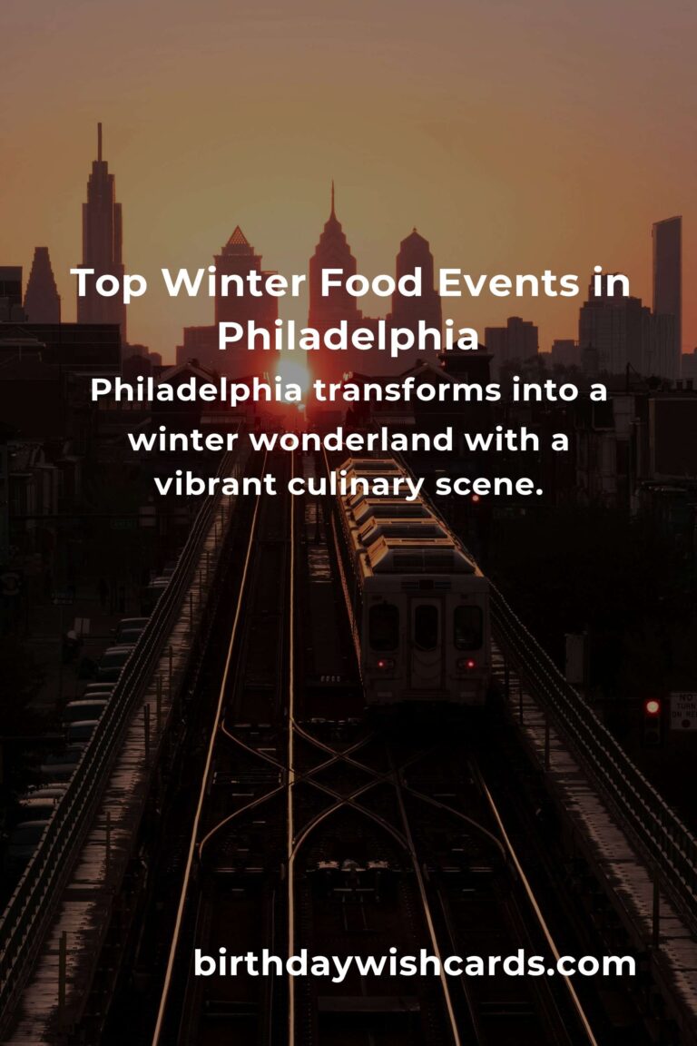 Best Winter Events in Philadelphia for Food Lovers