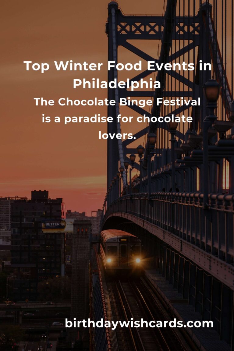Best Winter Events in Philadelphia for Food Lovers