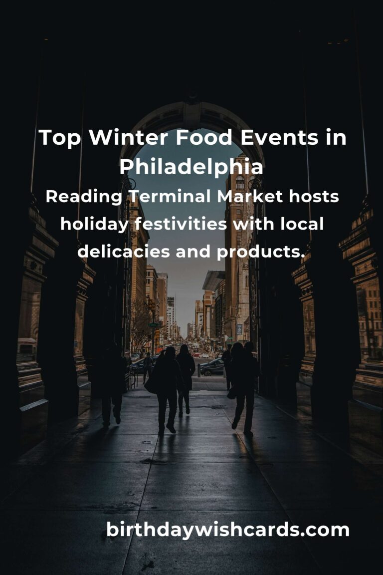 Best Winter Events in Philadelphia for Food Lovers