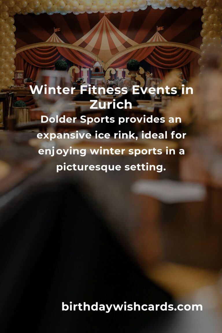 Best Winter Events in Zurich for Fitness Enthusiasts