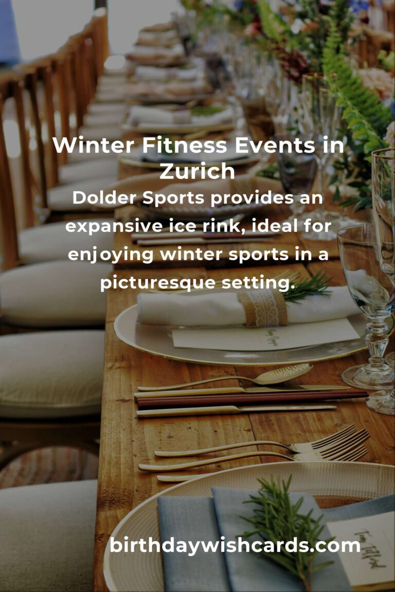 Best Winter Events in Zurich for Fitness Enthusiasts