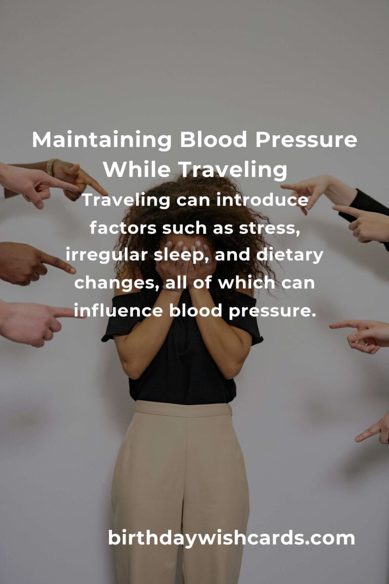 Blood Pressure Guide for Budget Travelers in 2025: Stay Healthy on Your Adventure