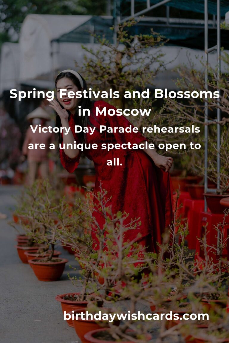 Blooming on a Budget: Discover the Best Spring Events in Moscow for Travelers