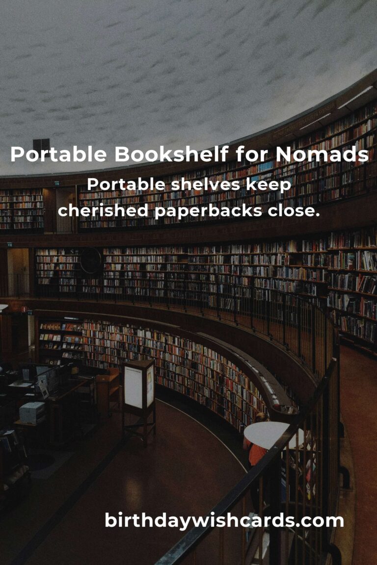 Bookshelf Ideas for Digital Nomads: Crafting Your Portable Sanctuary