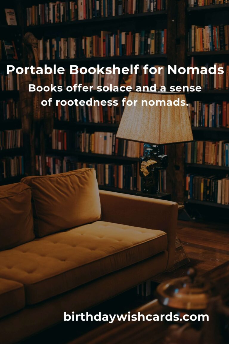 Bookshelf Ideas for Digital Nomads: Crafting Your Portable Sanctuary