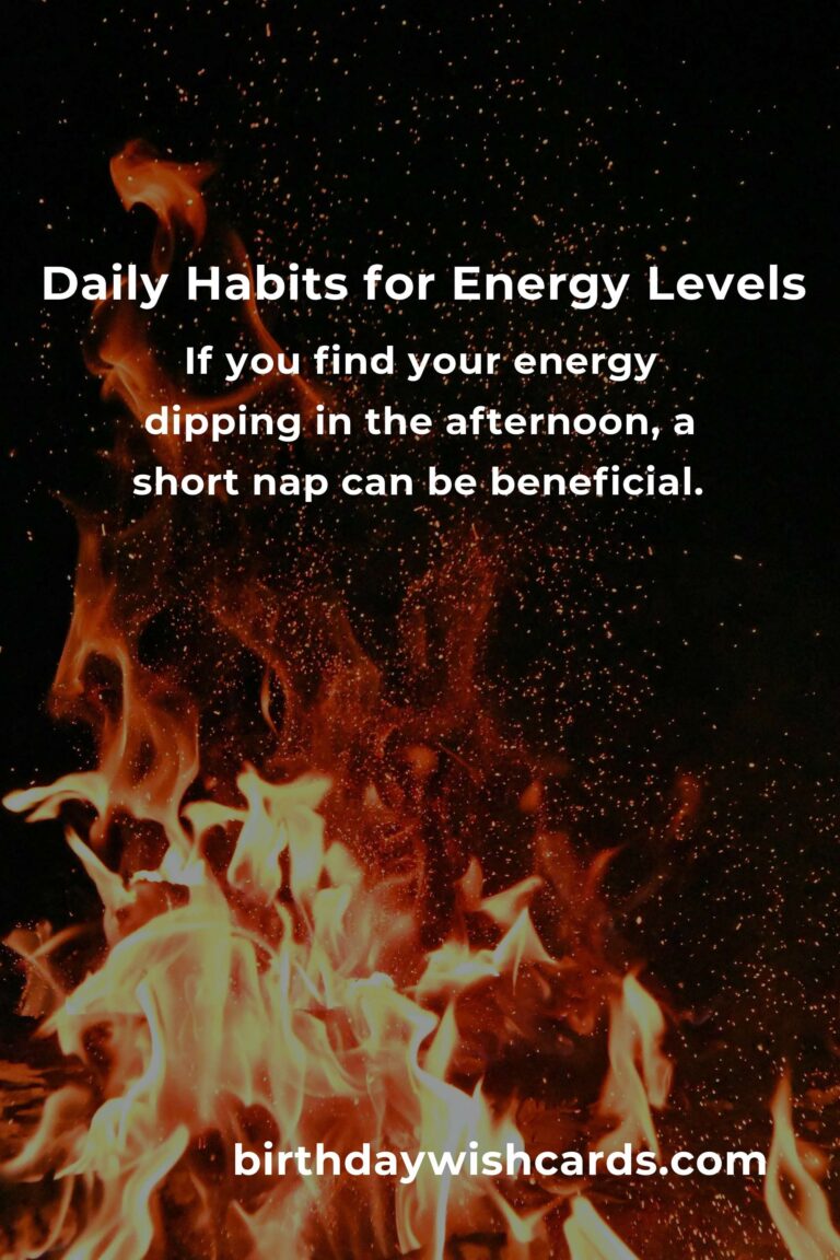 Boost Your Energy: Daily Habits for Enhanced Energy Levels in Brasilia