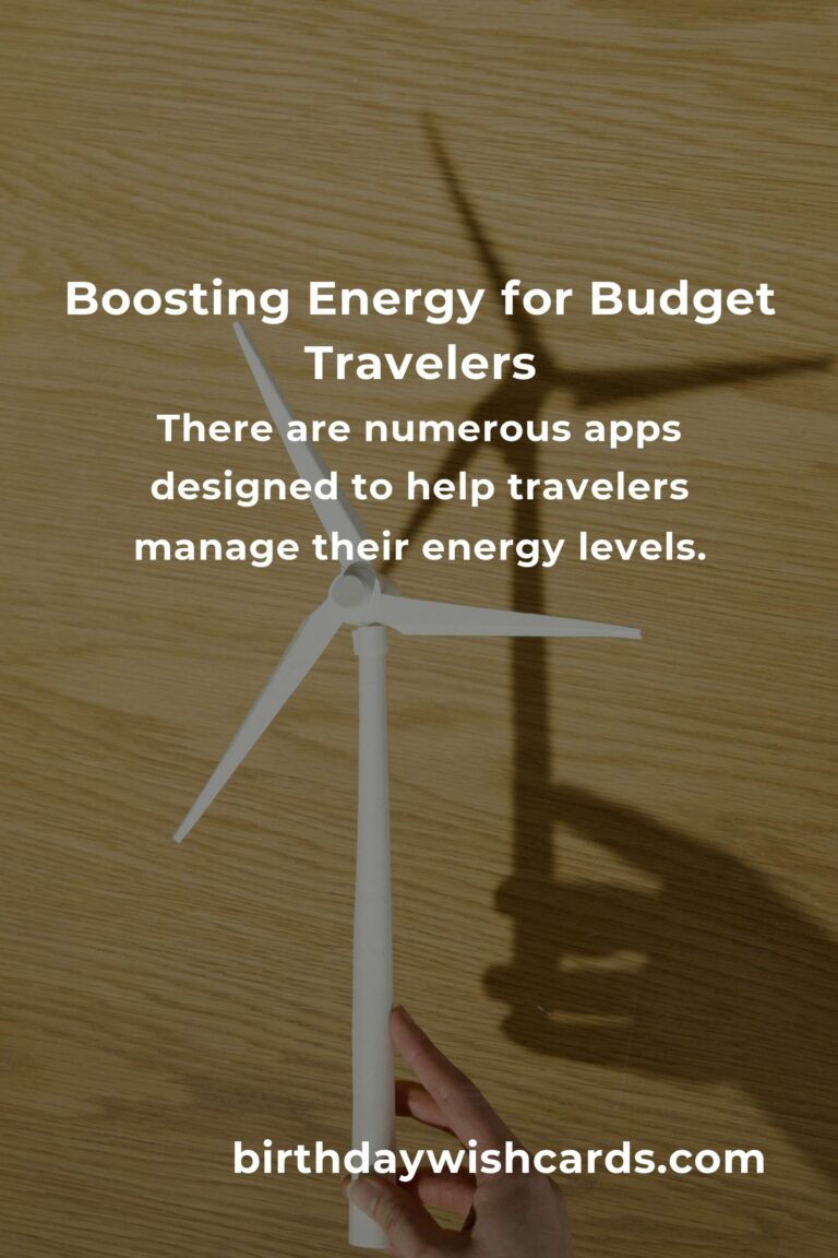 Boost Your Energy Levels: A Comprehensive Guide for Budget Travelers in 2025