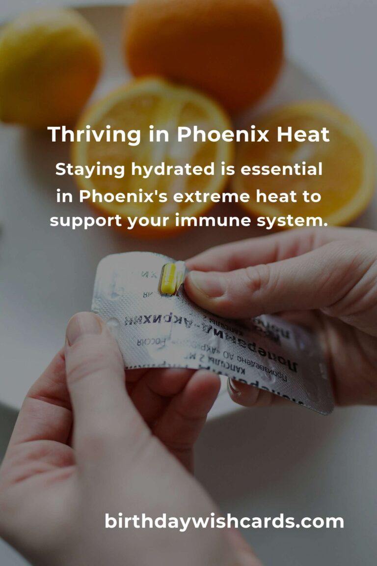 Boost Your Immune System: Daily Habits for Thriving in the Phoenix Heat