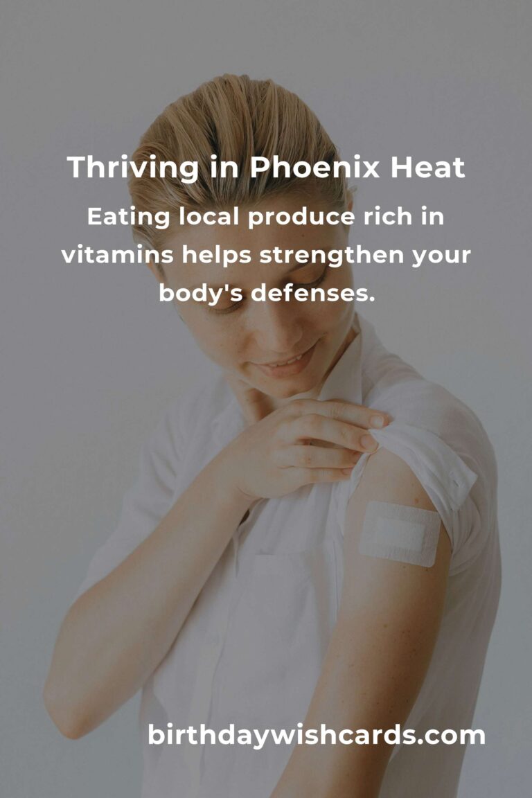 Boost Your Immune System: Daily Habits for Thriving in the Phoenix Heat
