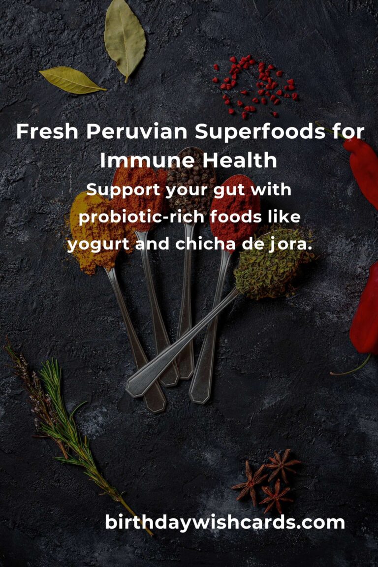 Boost Your Immune System in Lima: Daily Habits for a Healthier, Happier You