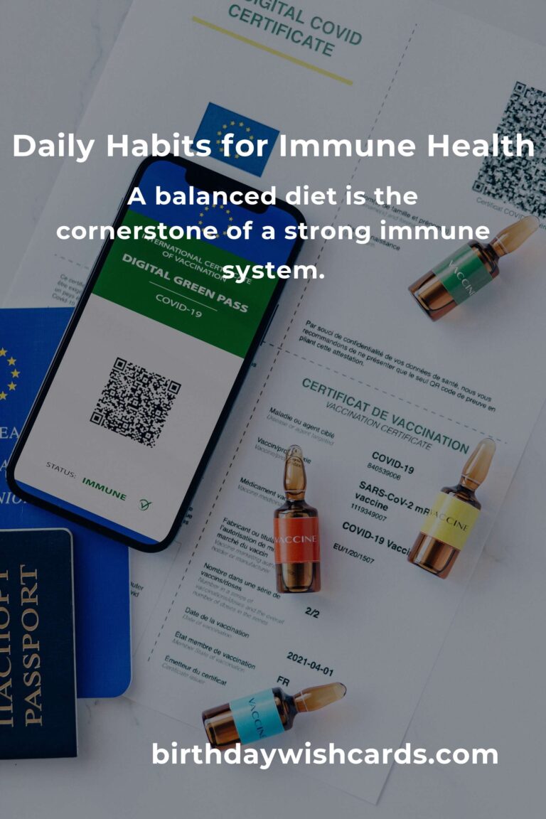 Boost Your Immune System with Daily Habits in Melbourne
