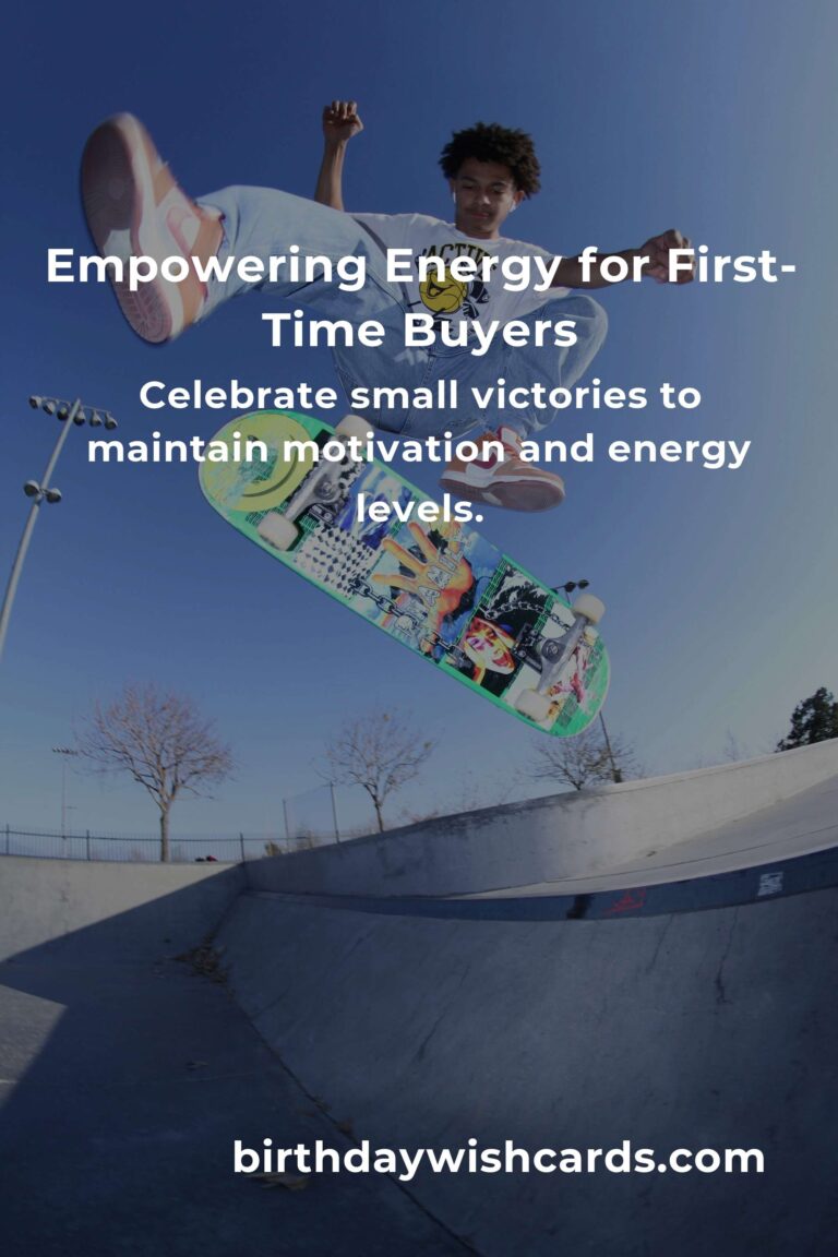 Boosting Energy Levels: Empowering First-Time Buyers on Their Journey