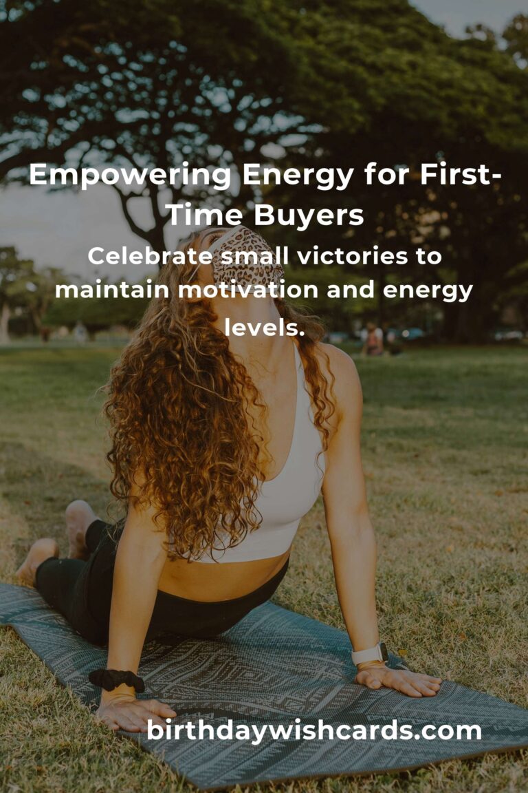 Boosting Energy Levels: Empowering First-Time Buyers on Their Journey
