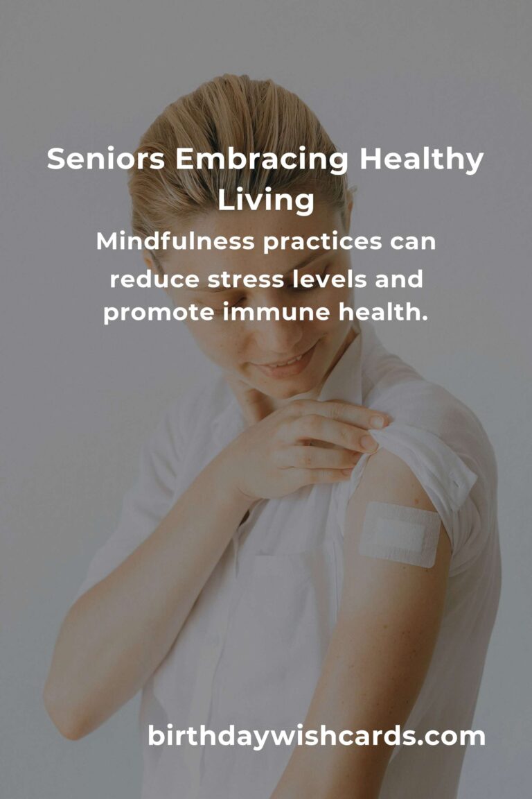 Boosting Seniors' Immune Health: A Guide to Vibrant Living