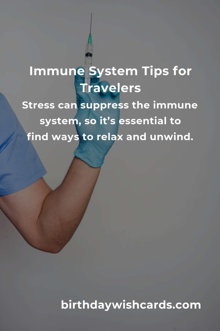 Boosting Your Immune System: Essential Tips for Budget Travelers