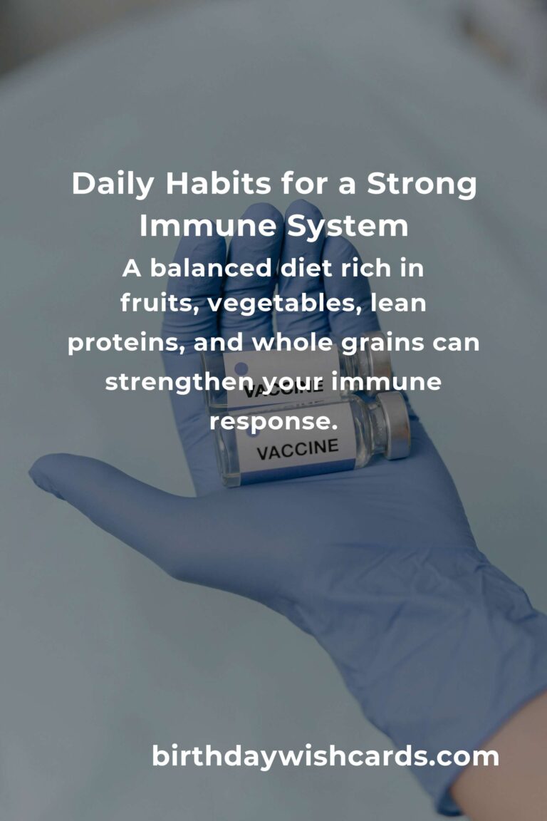 Boosting Your Immune System in Detroit: Daily Habits That Make a Difference