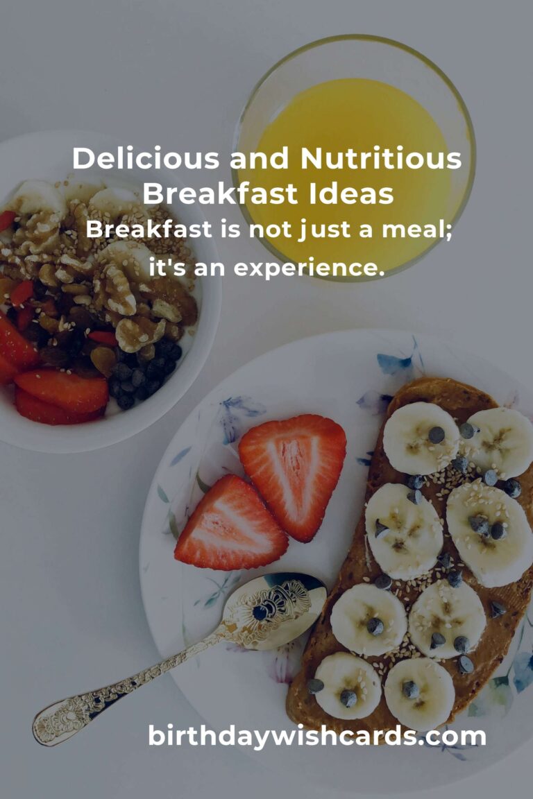 Breakfast Recipes for Young Adults: Start Your Day with Joy and Nourishment