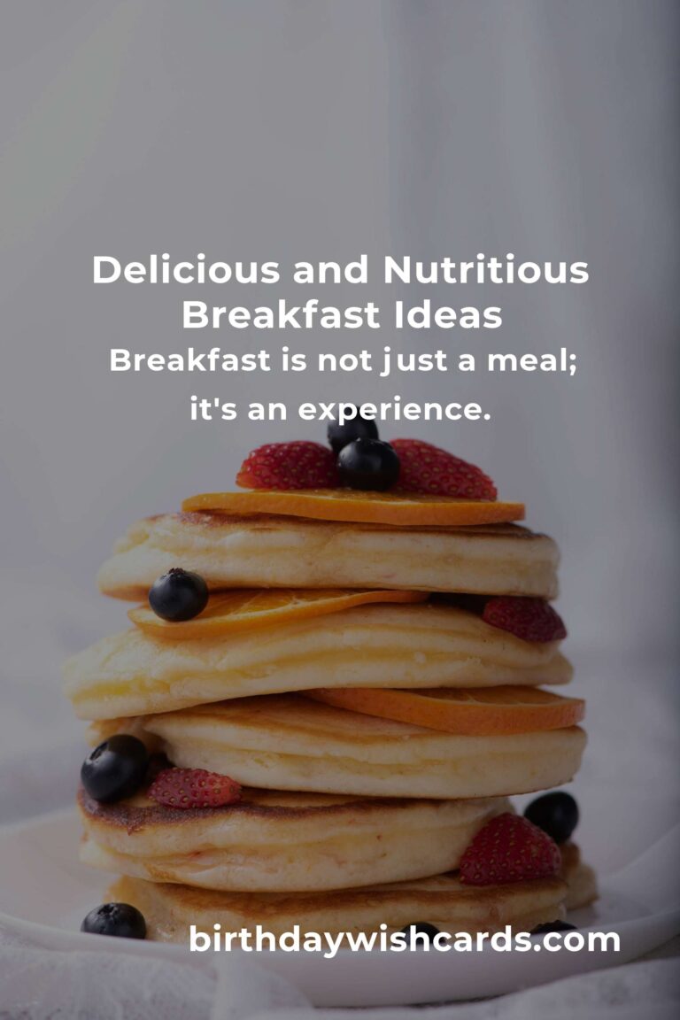 Breakfast Recipes for Young Adults: Start Your Day with Joy and Nourishment