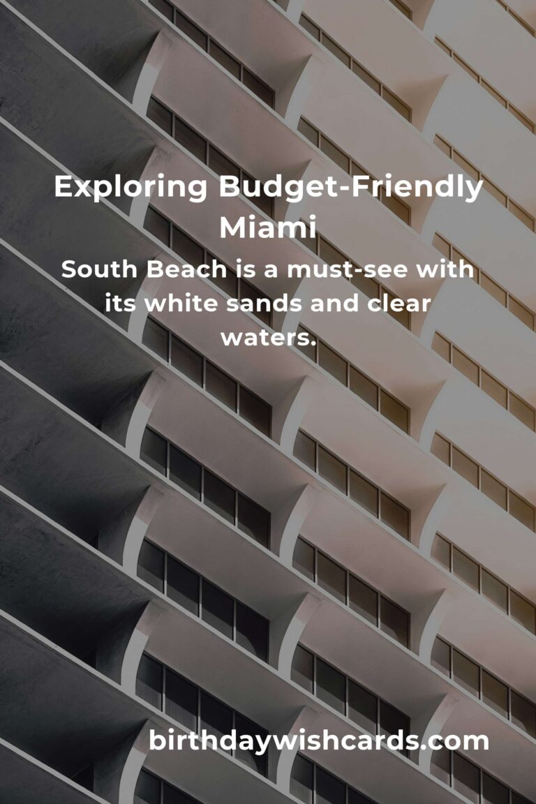 Budget Destinations in Miami: Ultimate Guide for Travelers