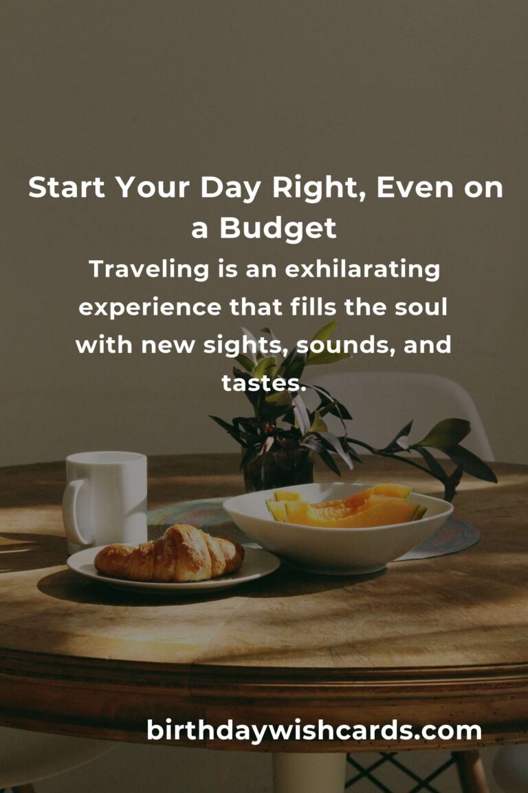 Budget-Friendly Breakfast Recipes for Travelers: A Warm Guide to Start Your Day