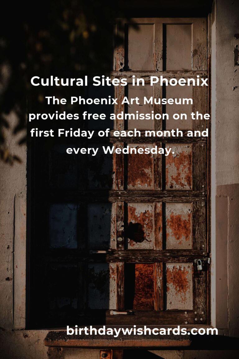 Budget-Friendly Cultural Sites in Phoenix You Must Visit