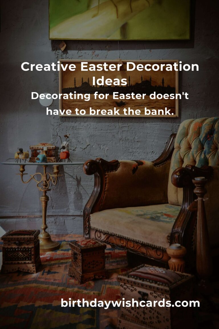 Budget-Friendly Easter Decorations: Creative Ideas in Quito