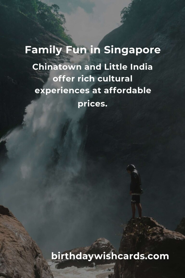 Budget-Friendly Family Destinations in Singapore