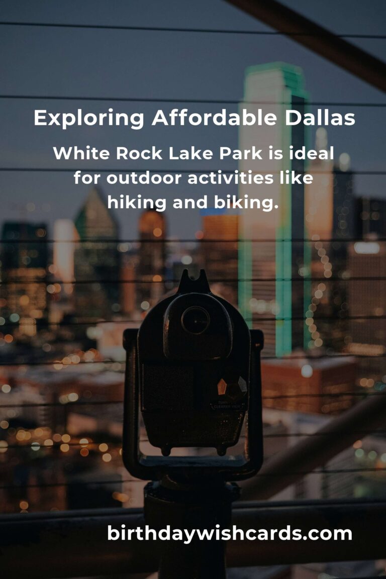 Budget Guide to Affordable Destinations in Dallas
