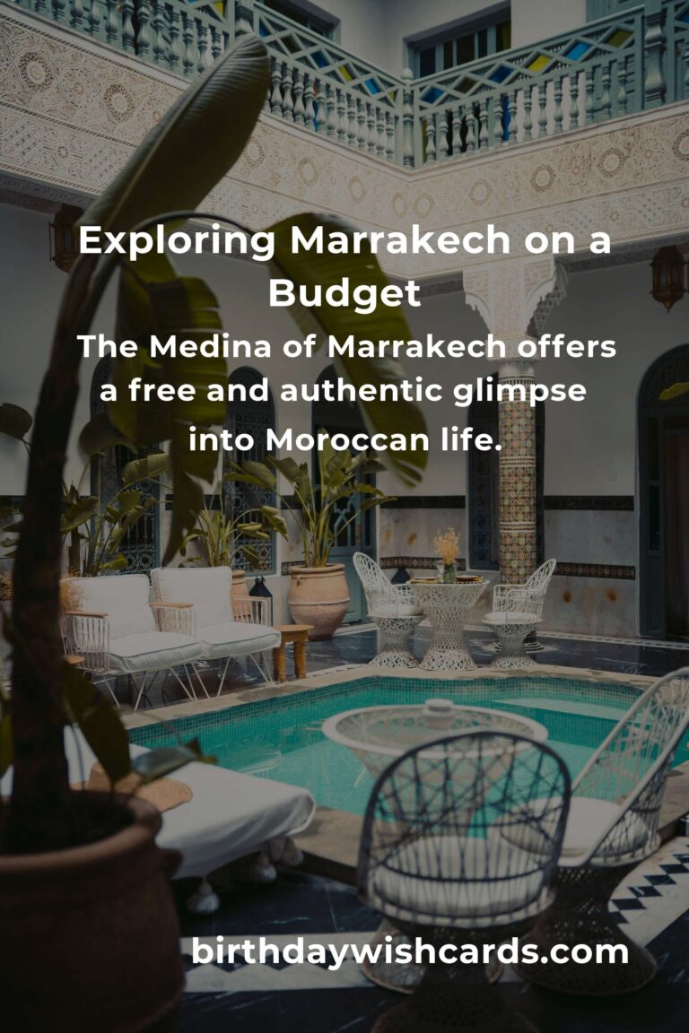 Budget Guide to Affordable Destinations in Marrakech