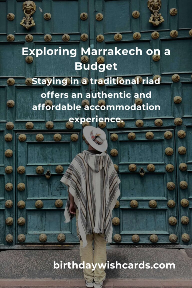 Budget Guide to Affordable Destinations in Marrakech