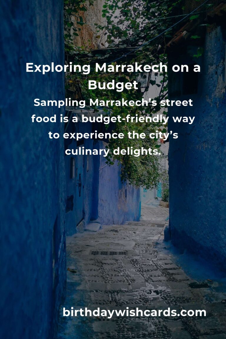 Budget Guide to Affordable Destinations in Marrakech