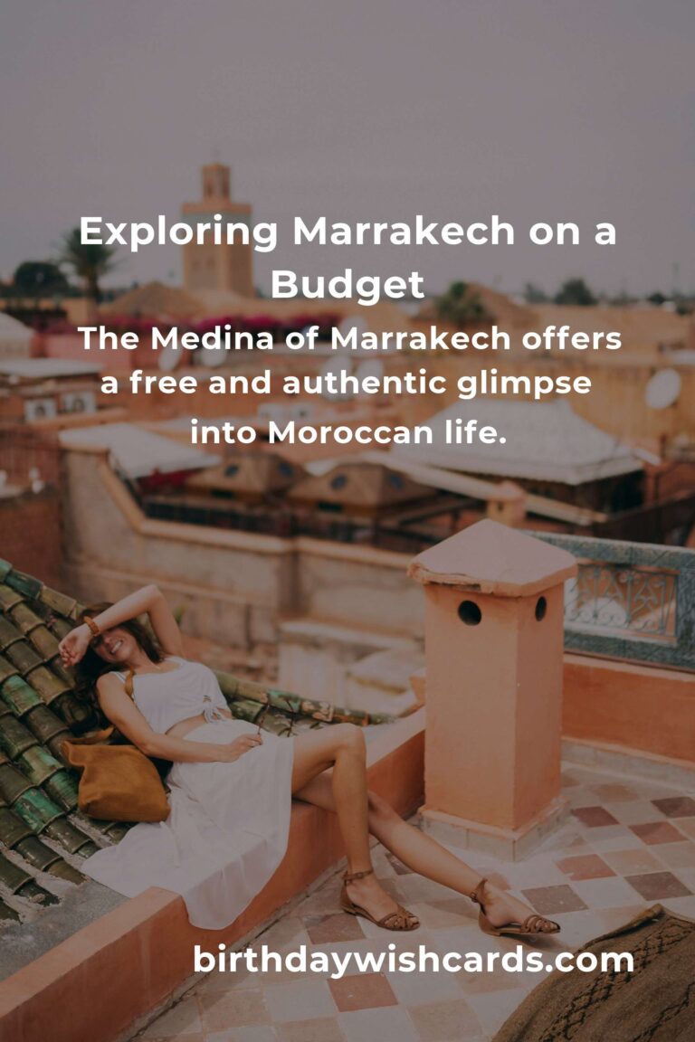 Budget Guide to Affordable Destinations in Marrakech