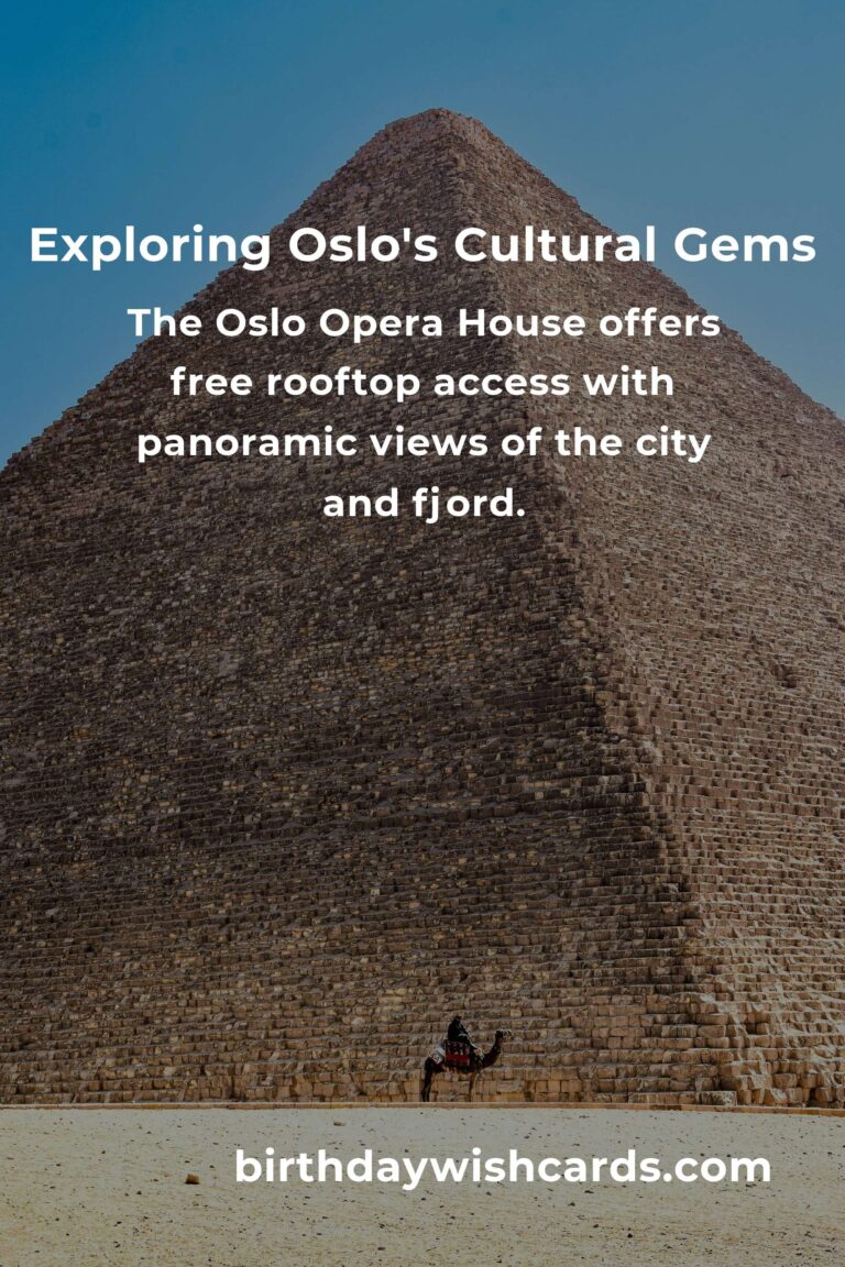 Budget Guide to Cultural Sites in Oslo: Discovering Norway’s Capital Without Breaking the Bank