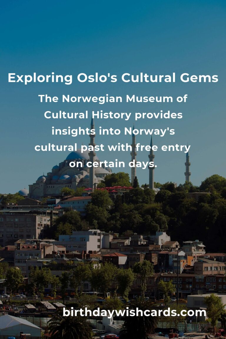 Budget Guide to Cultural Sites in Oslo: Discovering Norway's Capital Without Breaking the Bank