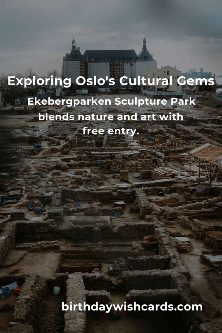 Budget Guide to Cultural Sites in Oslo: Discovering Norway's Capital Without Breaking the Bank