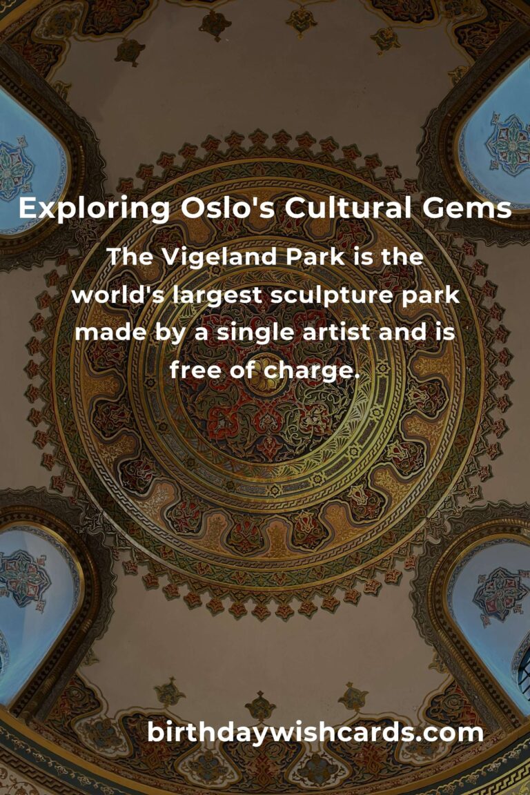 Budget Guide to Cultural Sites in Oslo: Discovering Norway's Capital Without Breaking the Bank