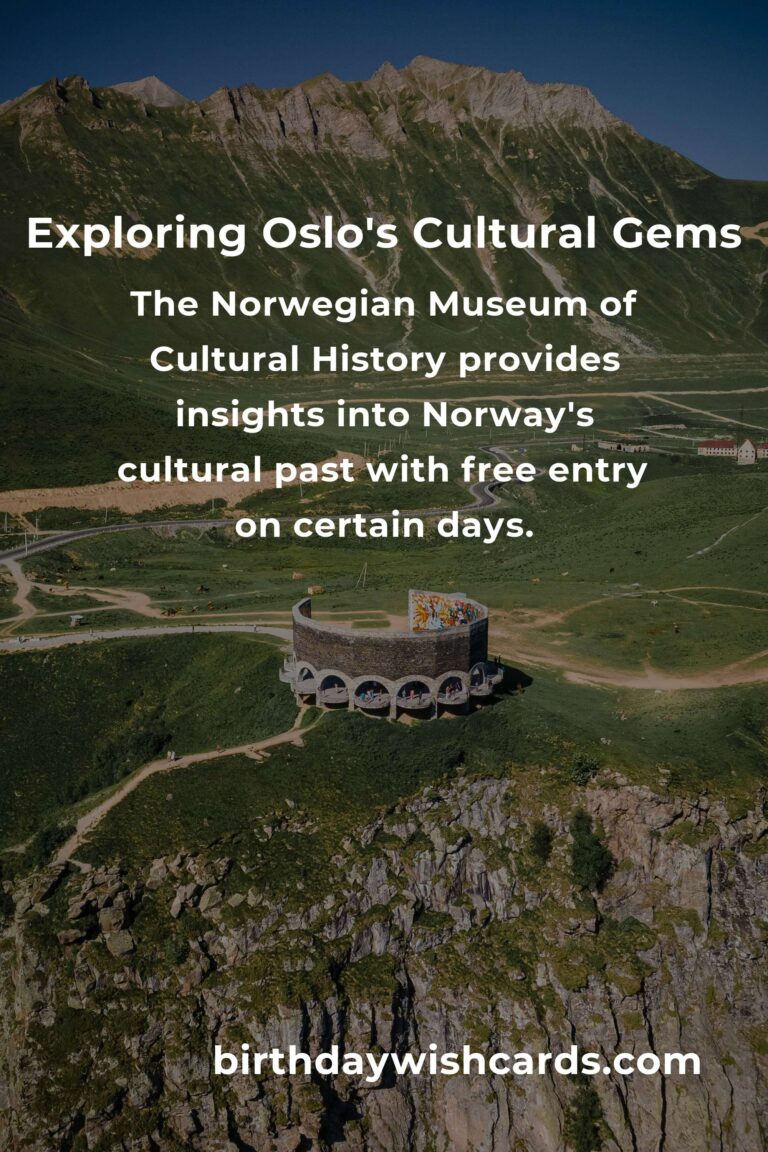 Budget Guide to Cultural Sites in Oslo: Discovering Norway's Capital Without Breaking the Bank