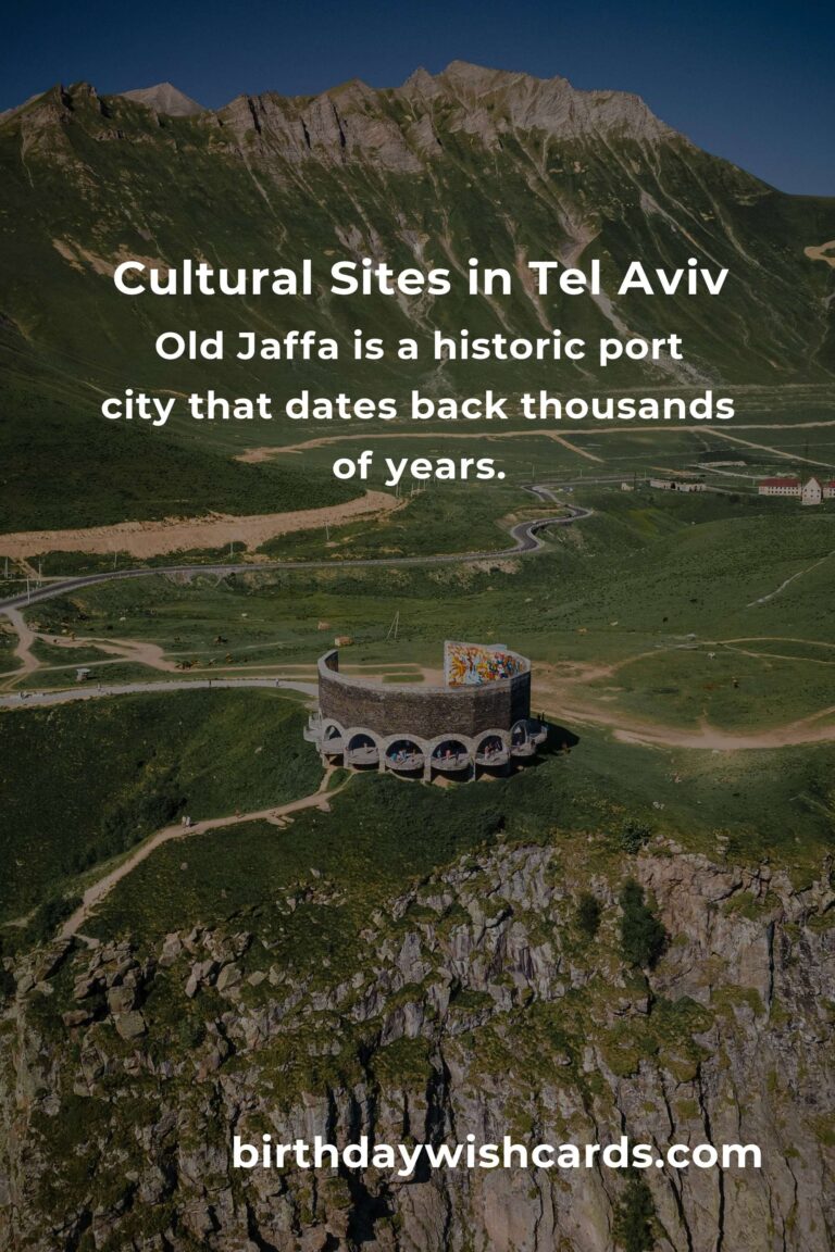 Budget Guide to Cultural Sites in Tel Aviv: Explore Without Breaking the Bank